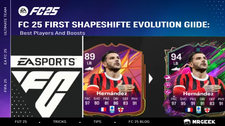 FC 25 First Shapeshifter Evolution Guide: Best Players And Boosts